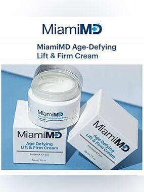 BNIB MiamiMD Age Defying Lift & Firm Cream for Face & Neck ANTI-AGING CREAM 50ml